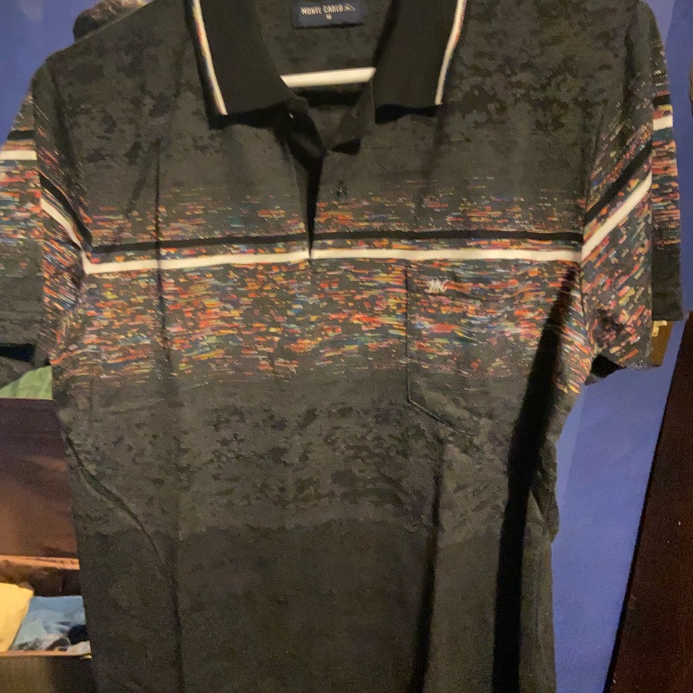 Nautica Men's Black Polo Shirt